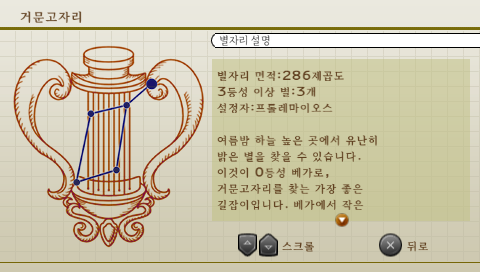 거문고자리 천체 사전